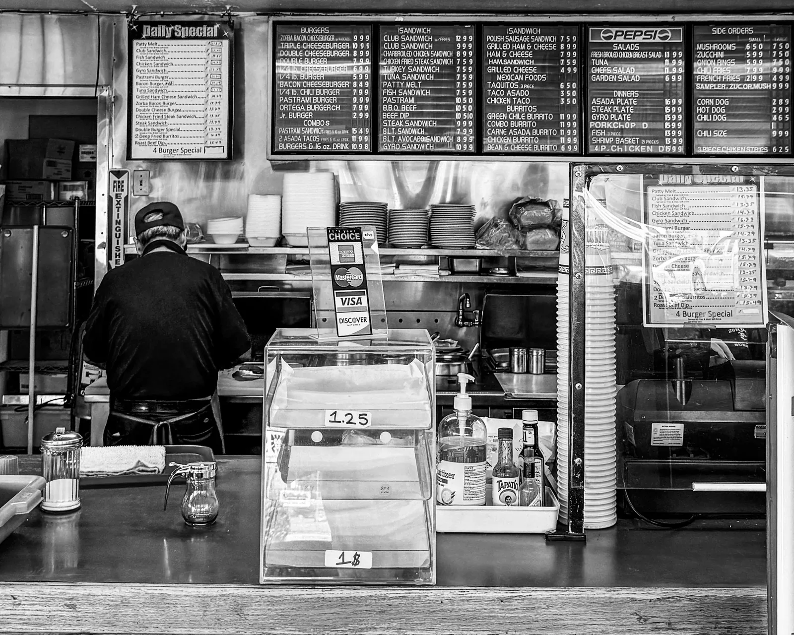 Cruisin' Chester — Customer at the order counter